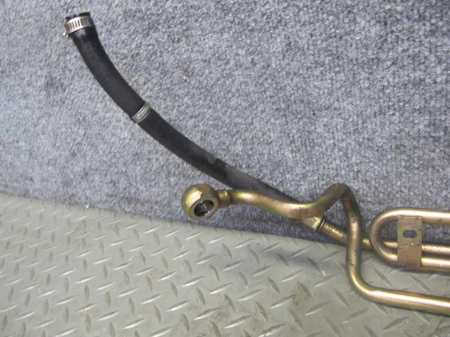 96-99 BMW E36 3-SERIES M52 Power Steering Hose Pipe Line Oil Cooler Set OEM