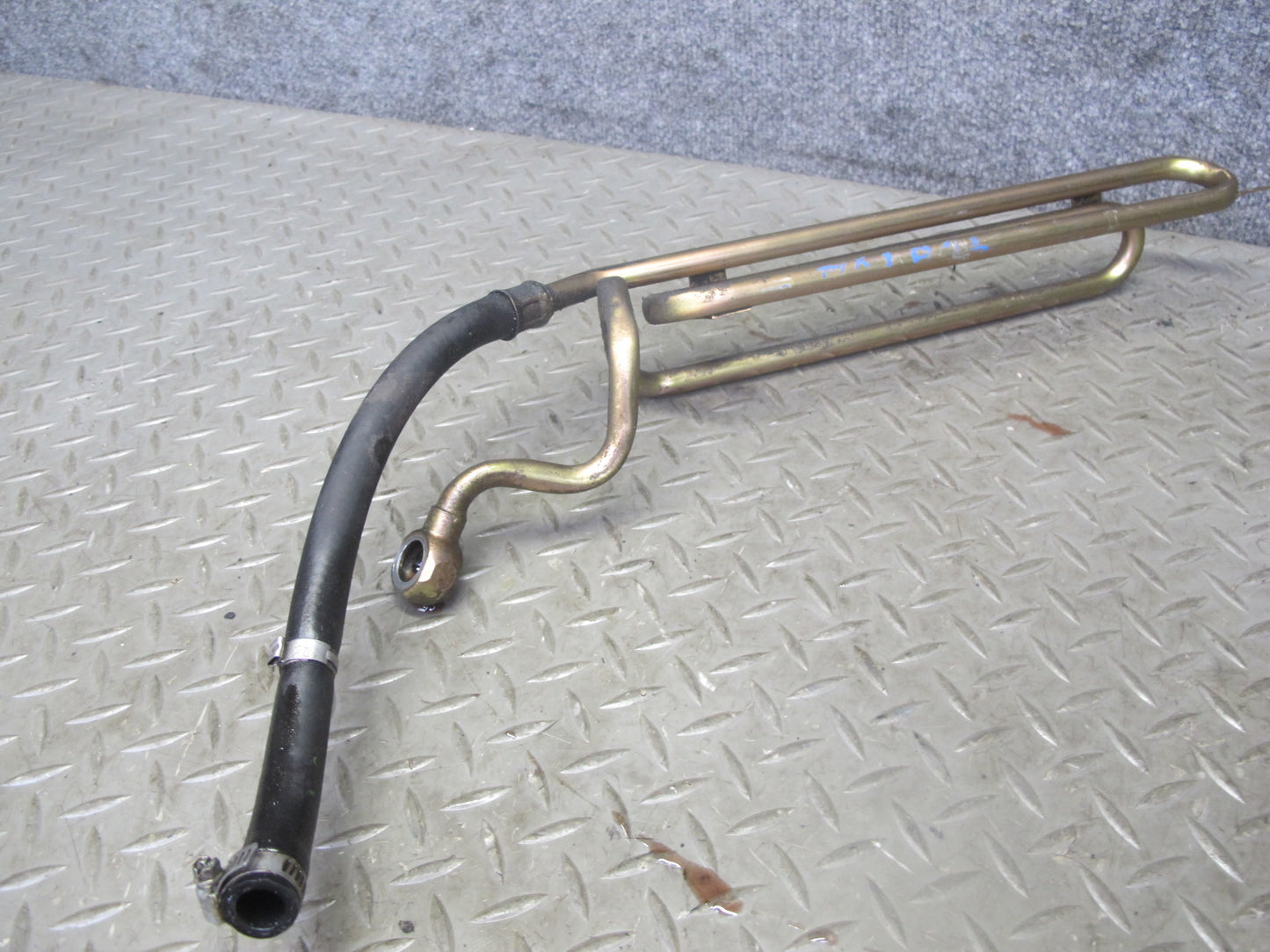 96-99 BMW E36 3-SERIES M52 Power Steering Hose Pipe Line Oil Cooler Set OEM