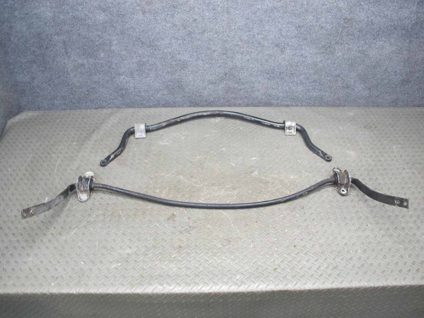 86-89 Mercedes R107 560SL Set of 2 Front & Rear Stabilizer Sway Bar OEM