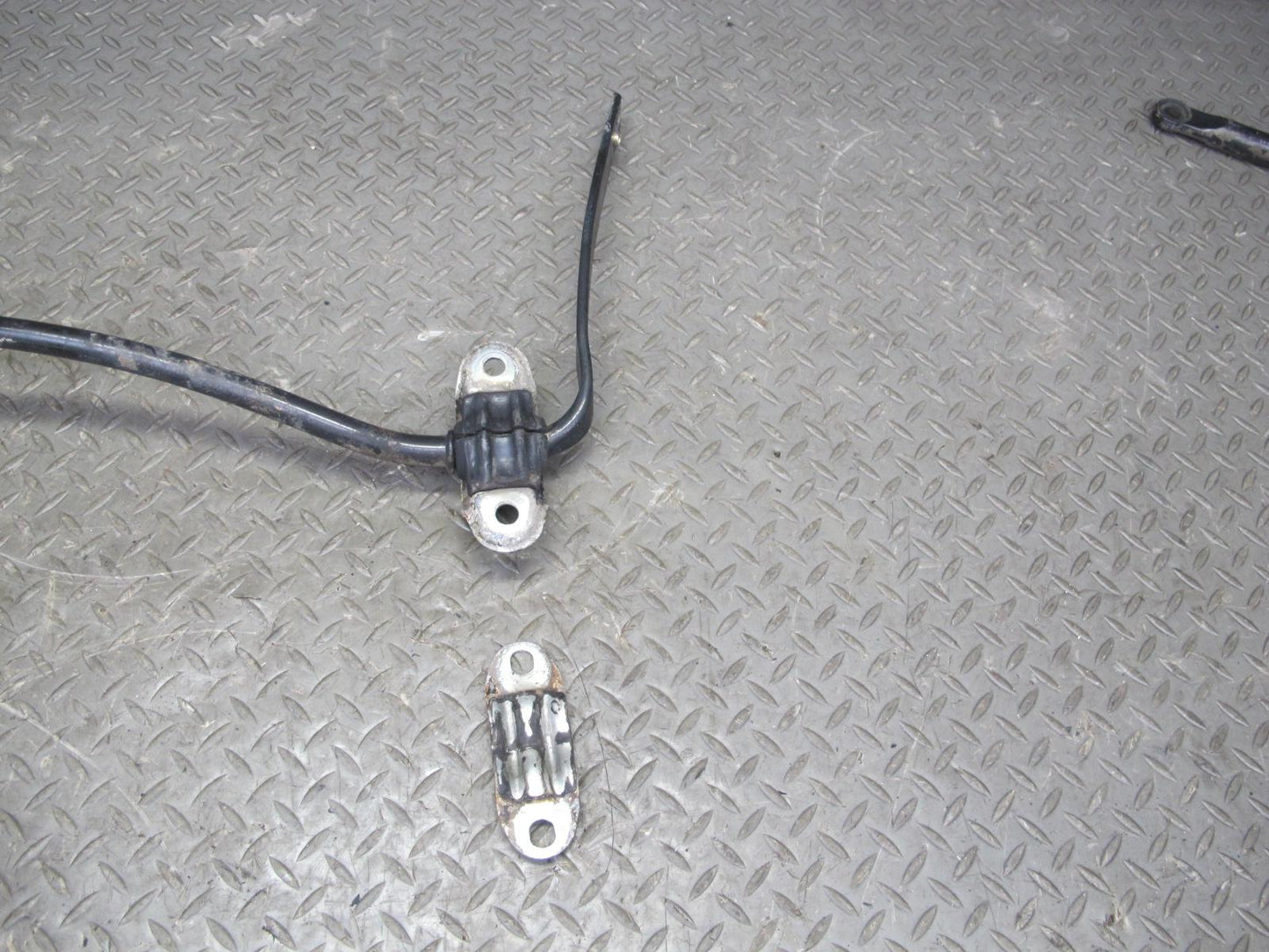 86-89 Mercedes R107 560SL Set of 2 Front & Rear Stabilizer Sway Bar OEM