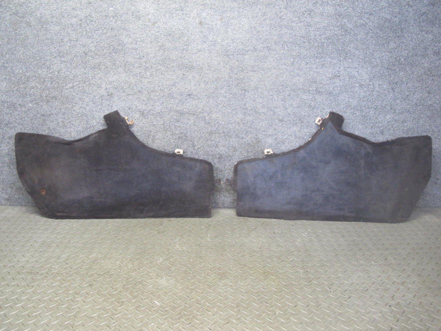 81-89 Mercedes R107 Front Center Console Left & Right Side Trim Panel Cover OEM