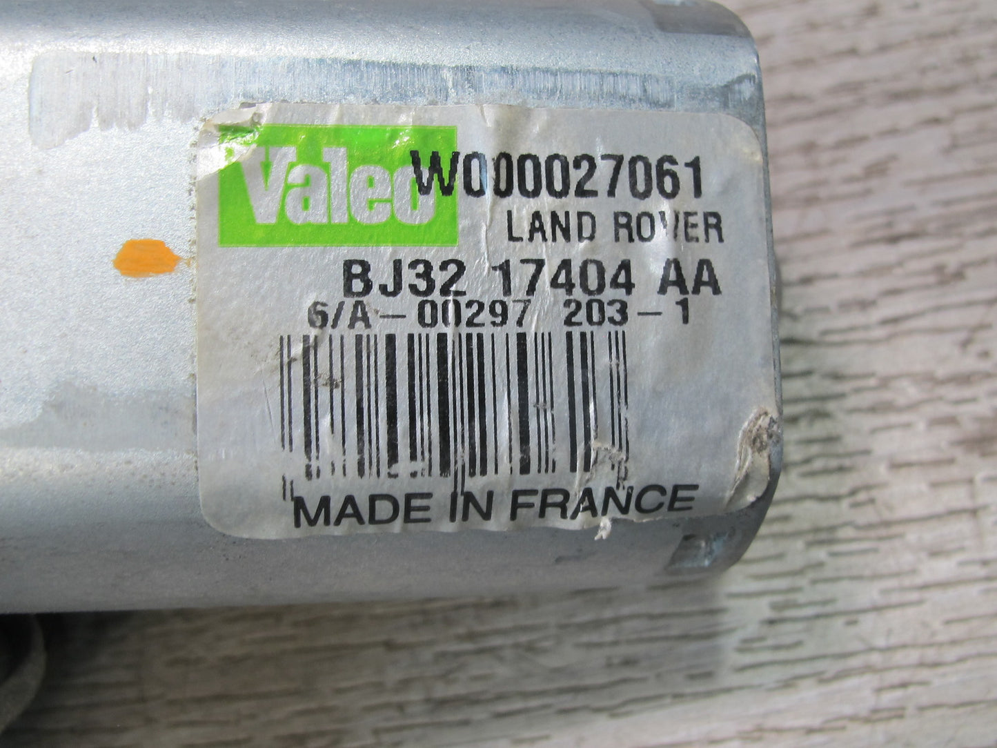 2012-2019 Range Rover Evoque L538 Rear Tailgate Wiper Motor w Arm