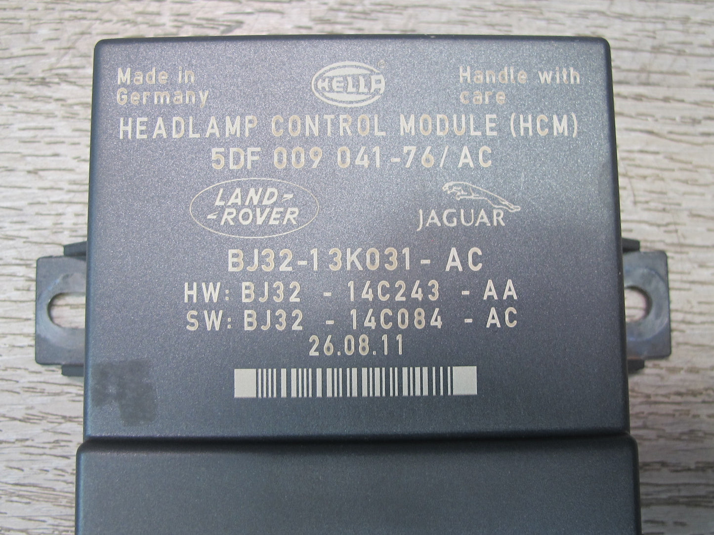 2012-2013 Range Rover Evoque L538 Headlight Range Control Module BJ32-13K031-AC
