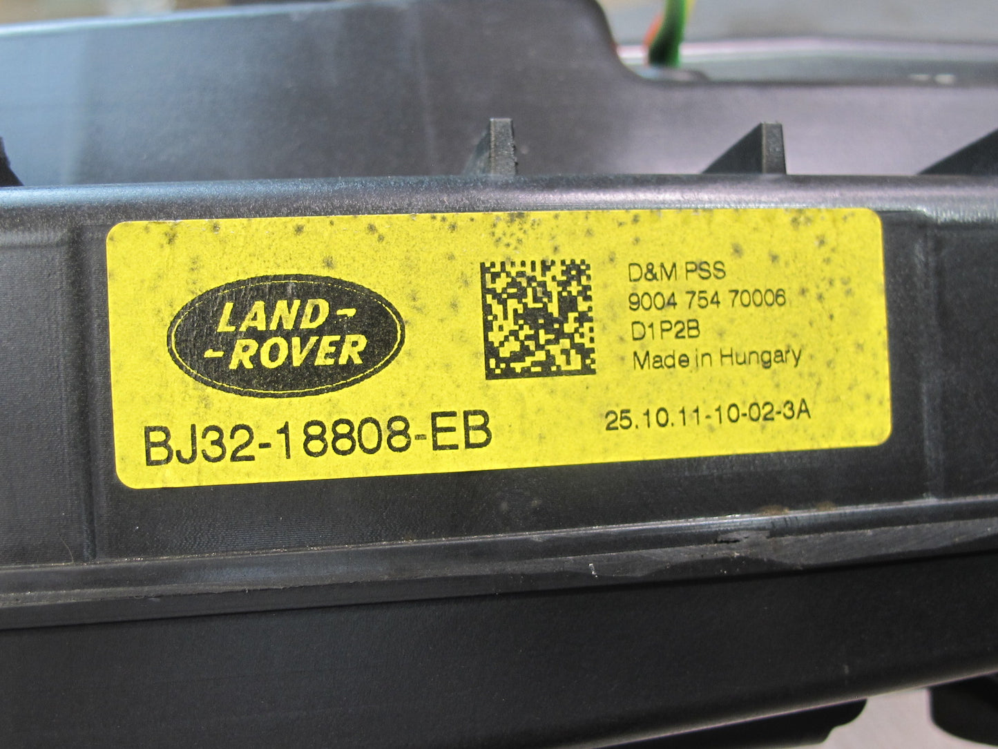 2012-2015 Range Rover Evoque L538 Rear Subwoofer Speaker BJ32-18808-EB