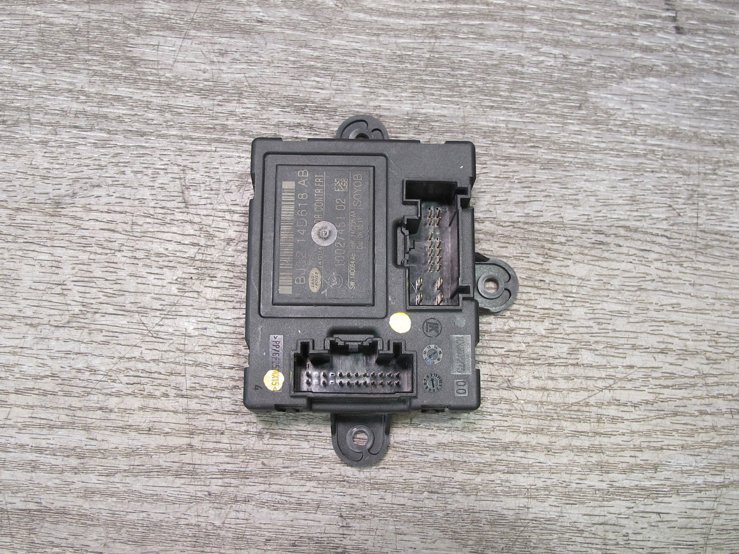 2012-2013 Range Rover Evoque L538 Front Left Door Control Module BJ32-14D618-AB
