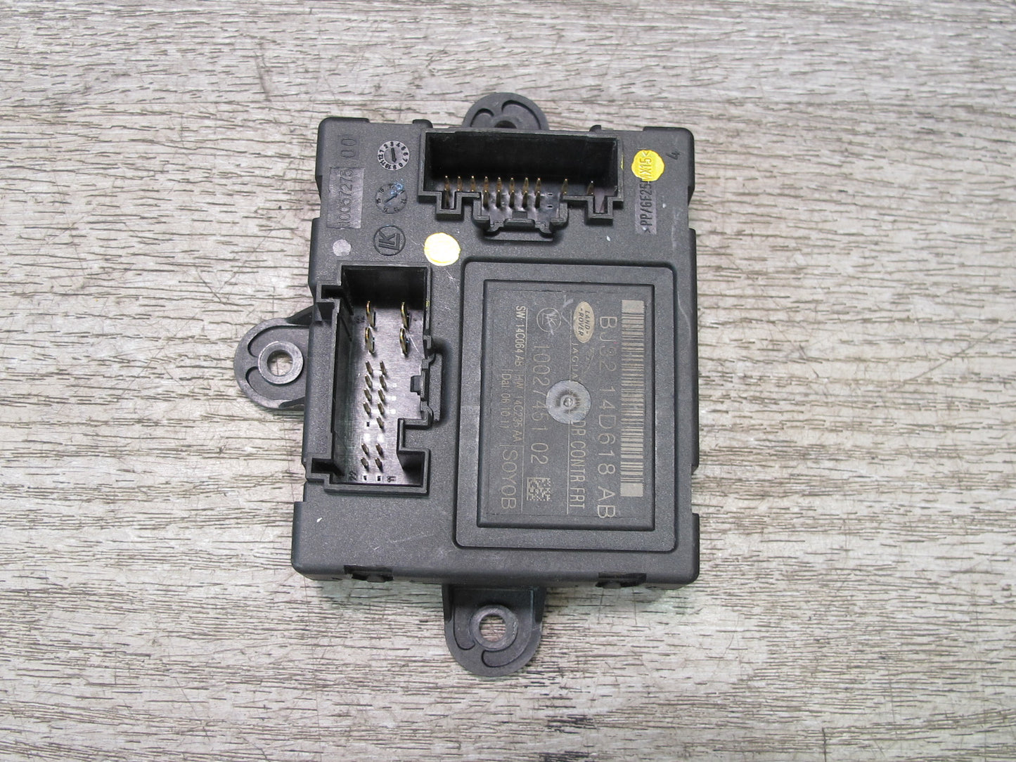 2012-2013 Range Rover Evoque L538 Front Left Door Control Module BJ32-14D618-AB