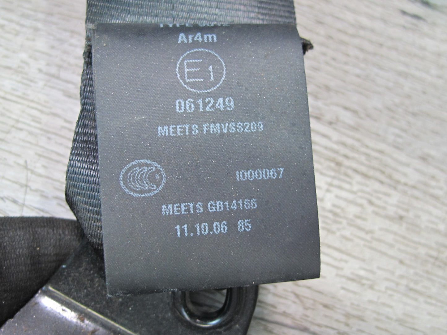 12-19 LAND RANGE ROVER EVOQUE L538 REAR RIGHT & LEFT SIDE SEATBELT RETRACTOR SET OEM