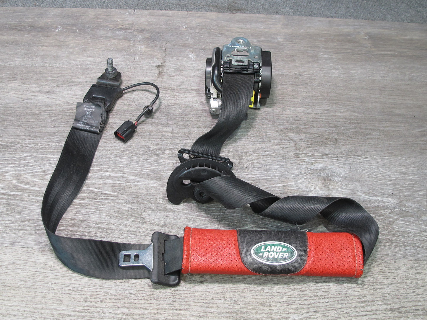 12-19 LAND RANGE ROVER EVOQUE L538 FRONT RIGHT & LEFT SIDE SEATBELT RETRACTOR SET OEM