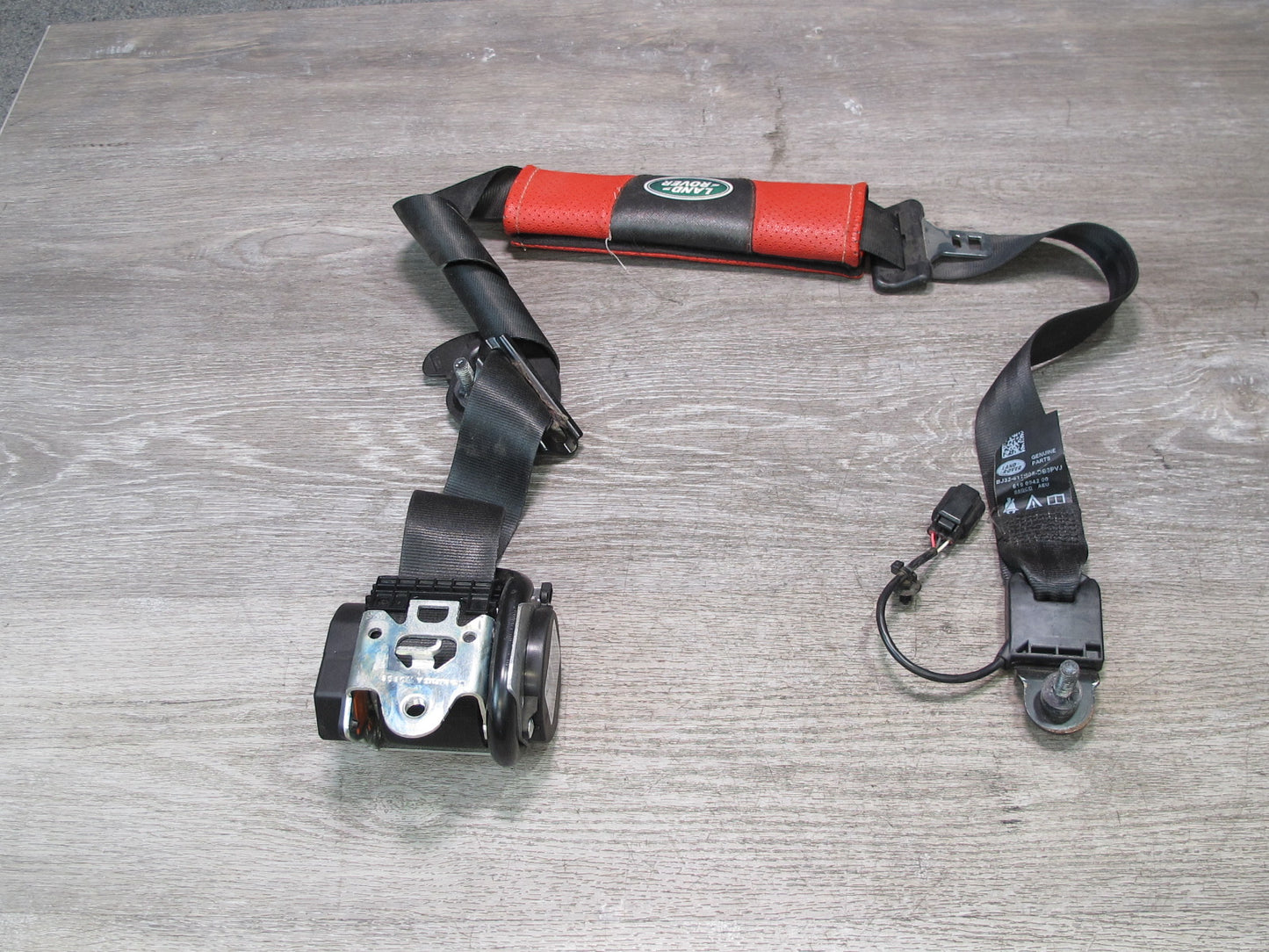 12-19 LAND RANGE ROVER EVOQUE L538 FRONT RIGHT & LEFT SIDE SEATBELT RETRACTOR SET OEM