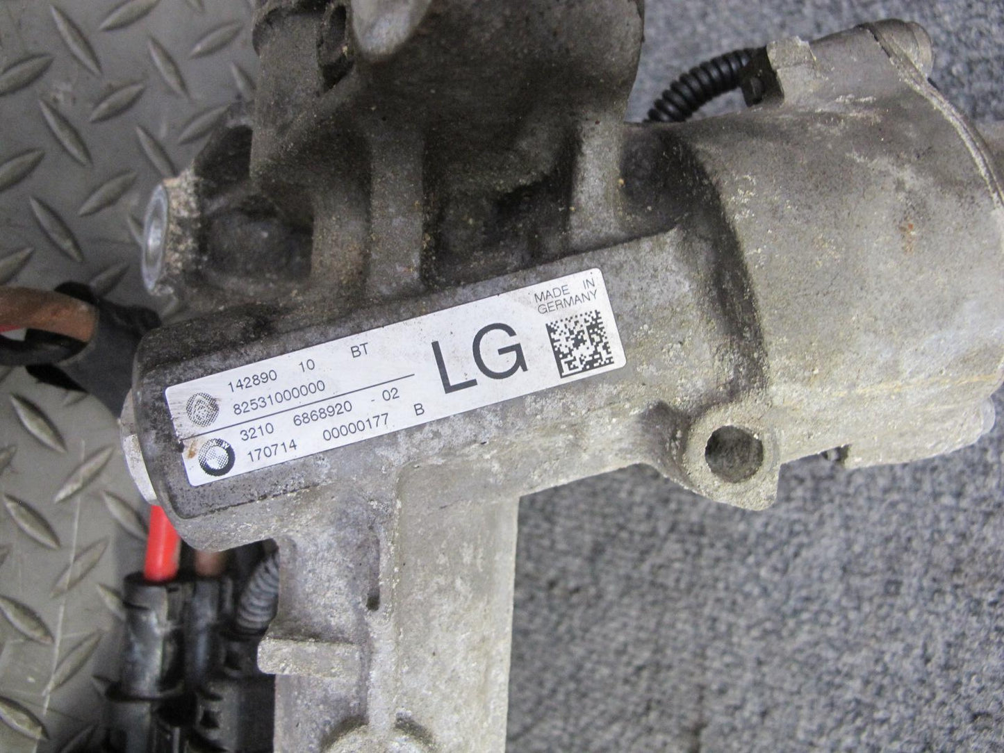 14-15 BMW F30 F32 F33 F34 AWD Electric Power Steering Rack & Pinion 89K Mile OEM