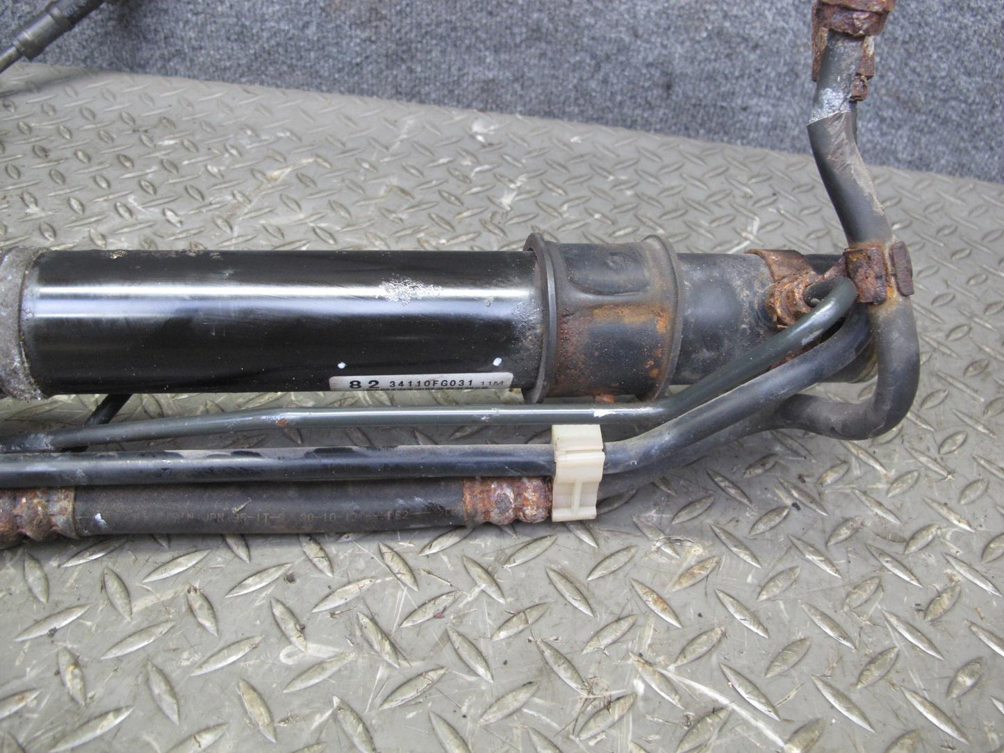 12-14 Subaru Impreza WRX Turbo MT Power Steering Rack AND Pinion Gear w Hose OEM
