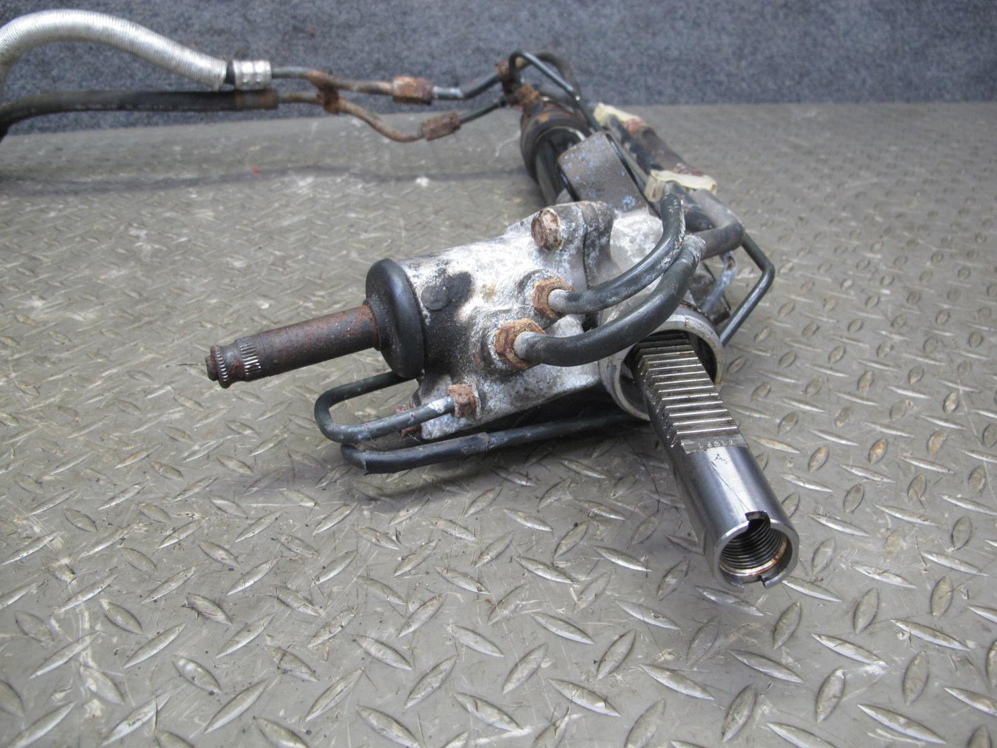 12-14 Subaru Impreza WRX Turbo MT Power Steering Rack AND Pinion Gear w Hose OEM