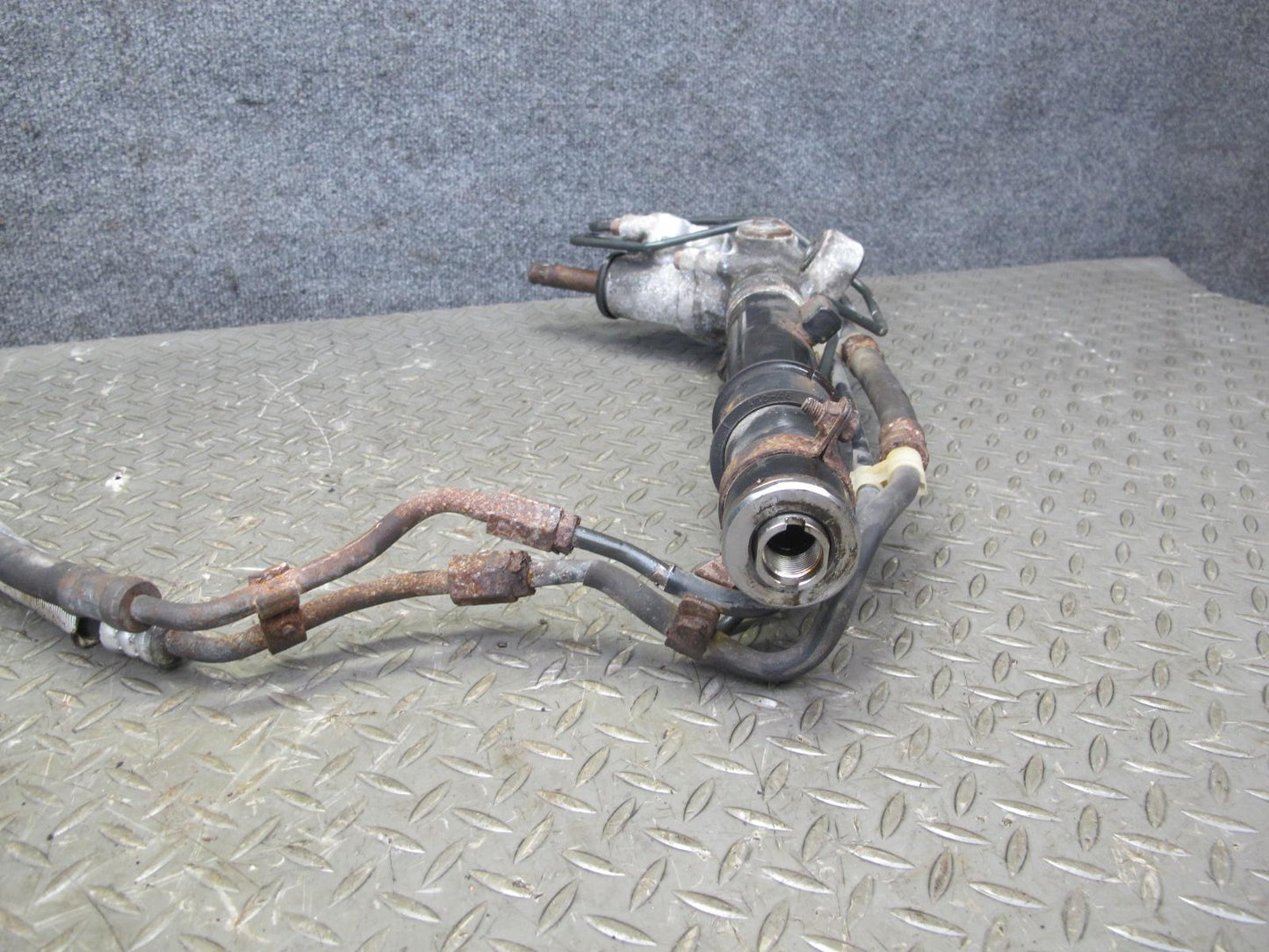 12-14 Subaru Impreza WRX Turbo MT Power Steering Rack AND Pinion Gear w Hose OEM