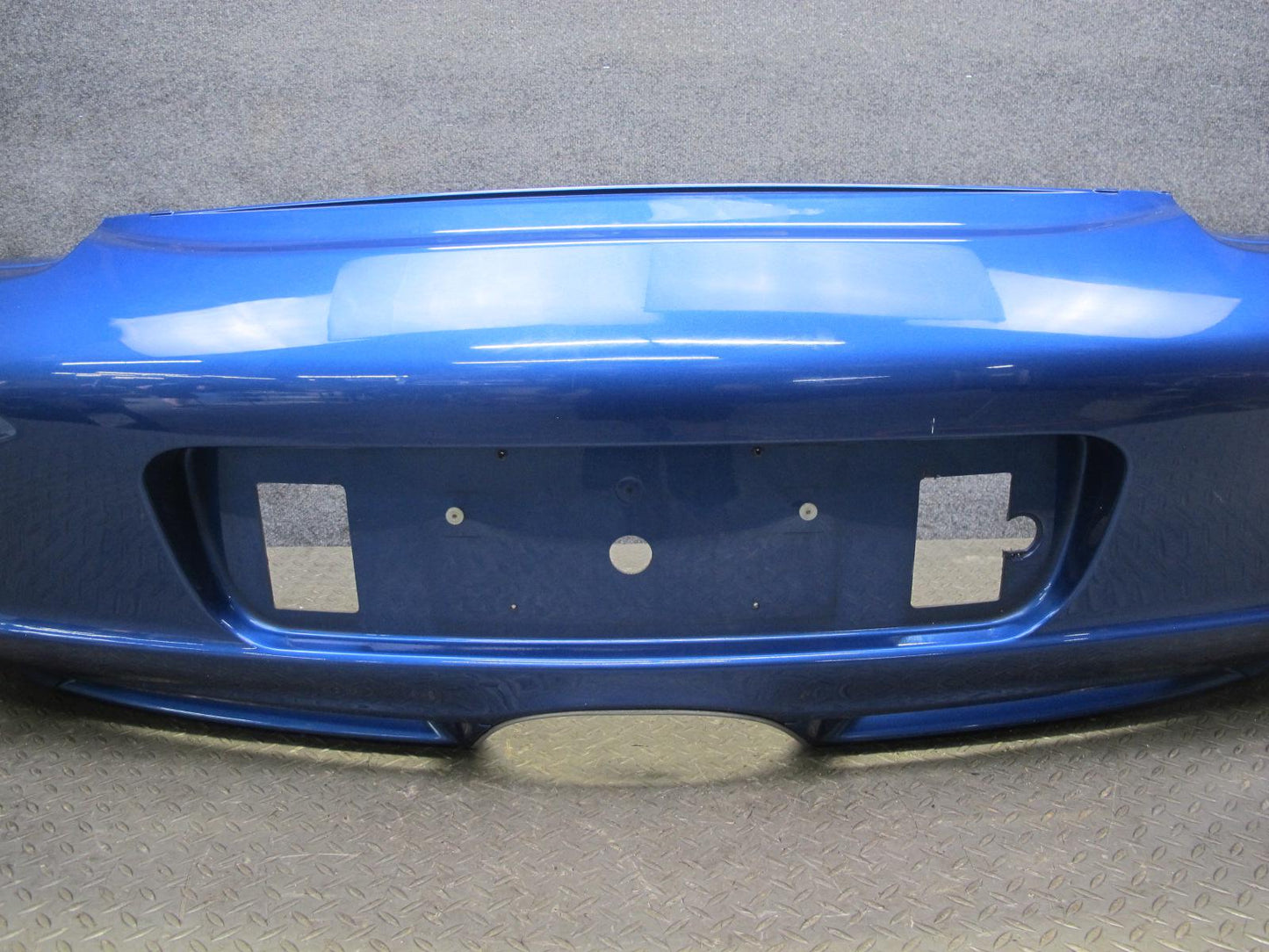 2003-2004 Porsche Boxster 986 Rear Bumper Cover Panel Assembly Blue