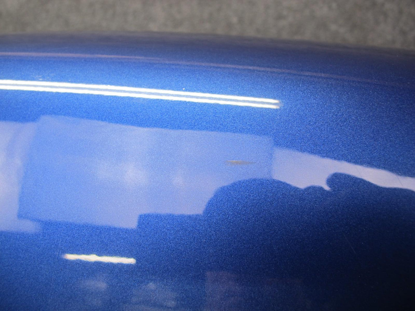 2003-2004 Porsche Boxster 986 Rear Bumper Cover Panel Assembly Blue