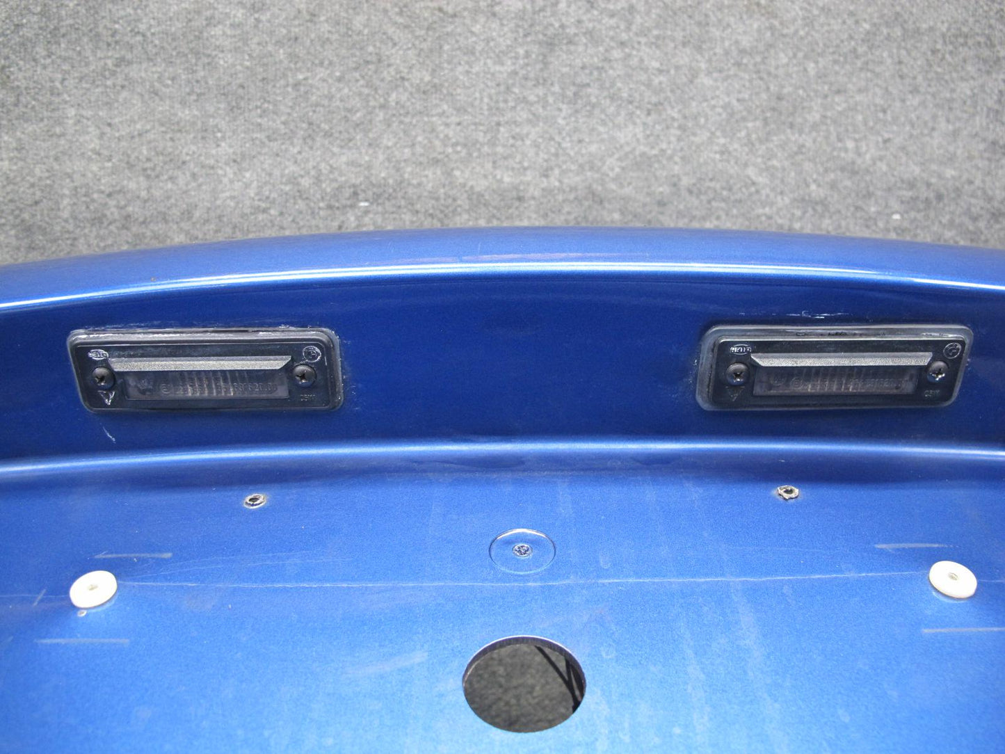 2003-2004 Porsche Boxster 986 Rear Bumper Cover Panel Assembly Blue