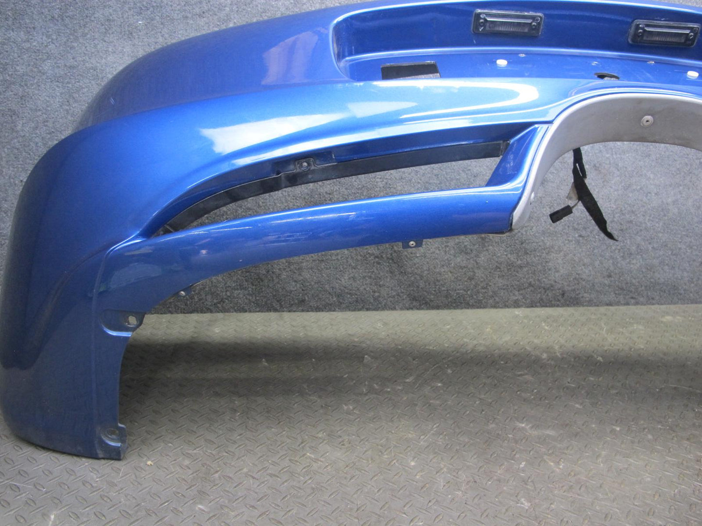 2003-2004 Porsche Boxster 986 Rear Bumper Cover Panel Assembly Blue