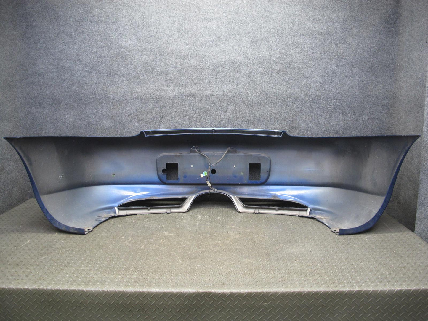 2003-2004 Porsche Boxster 986 Rear Bumper Cover Panel Assembly Blue
