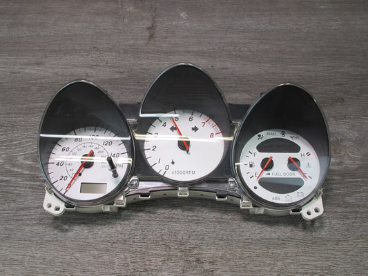 01-02 Toyota MR2 Spyder ZZW30L M/T Instrument Cluster Gauge Speedometer OEM