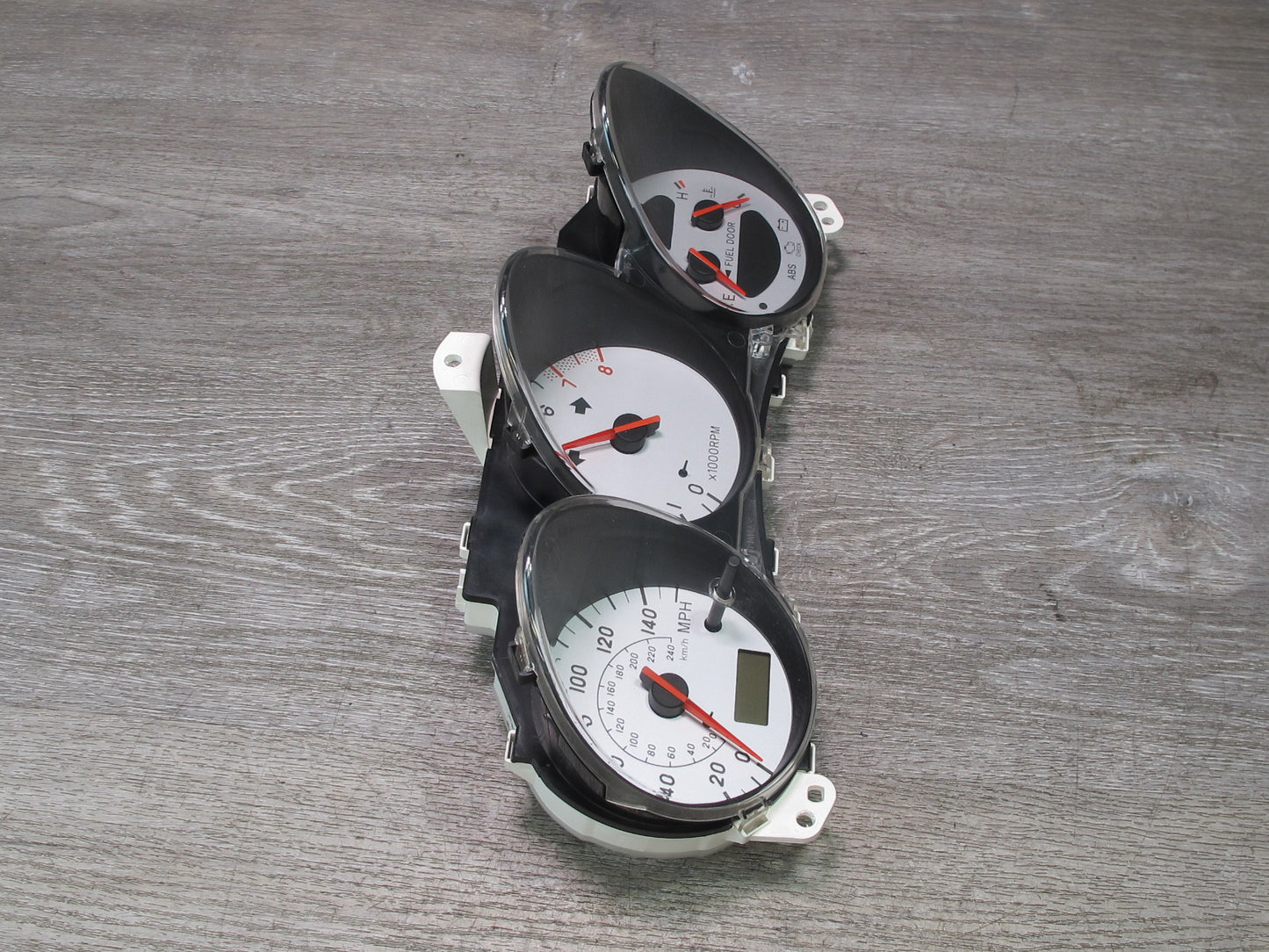 01-02 Toyota MR2 Spyder ZZW30L M/T Instrument Cluster Gauge Speedometer OEM