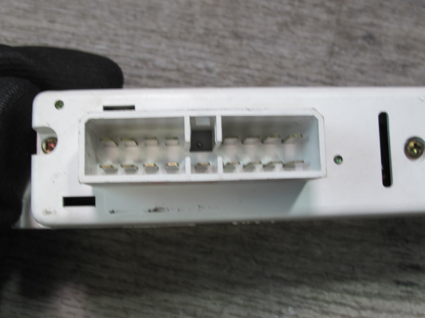 86-88 Mazda RX7 Coupe Dash Clock Warning Light Cluster Display OEM