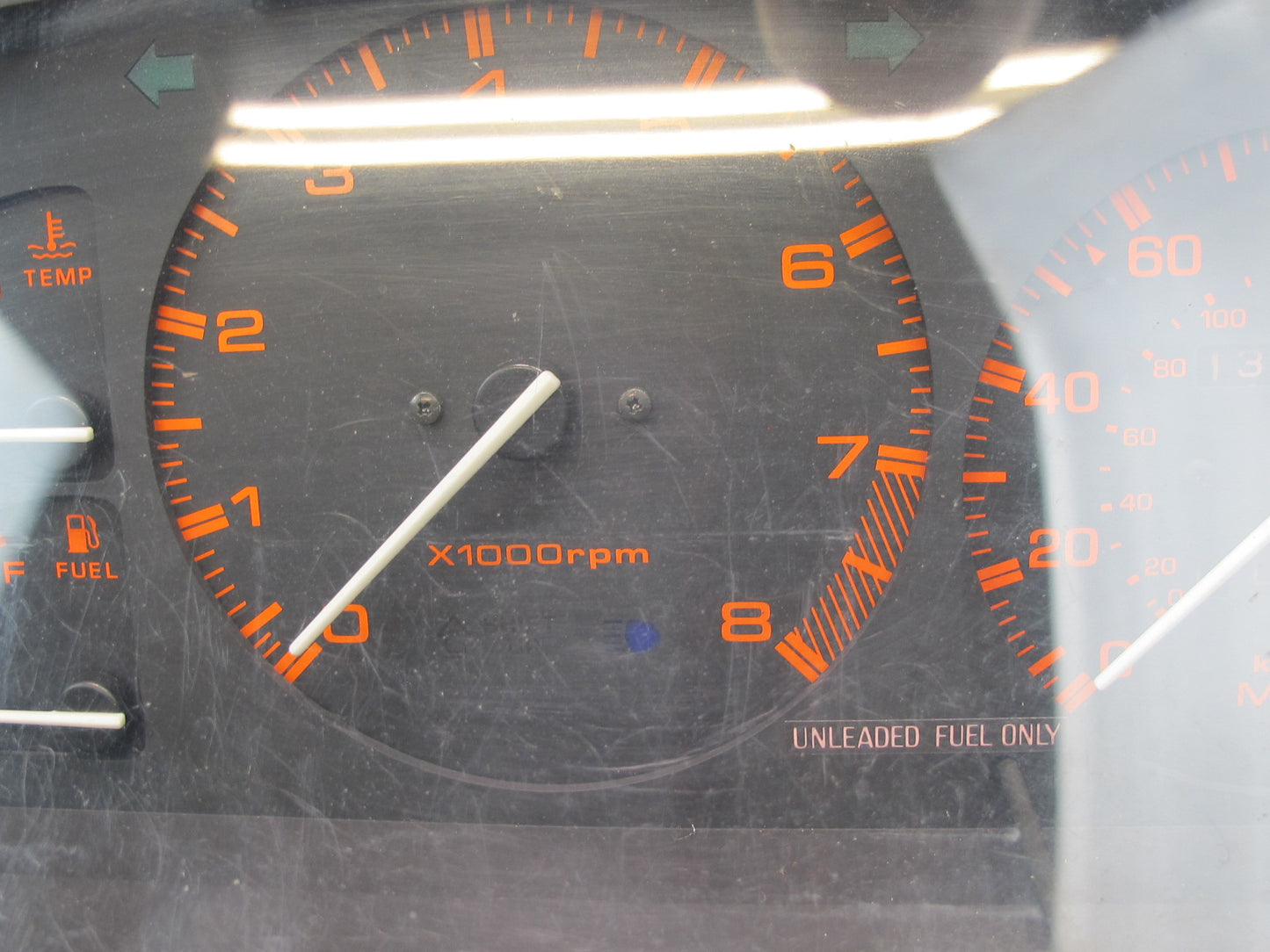 86-88 Mazda RX7 FC3S M/T NON Turbo Instrument Cluster Gauge Speedometer OEM