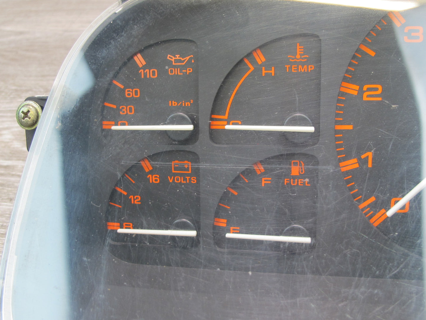86-88 Mazda RX7 FC3S M/T NON Turbo Instrument Cluster Gauge Speedometer OEM
