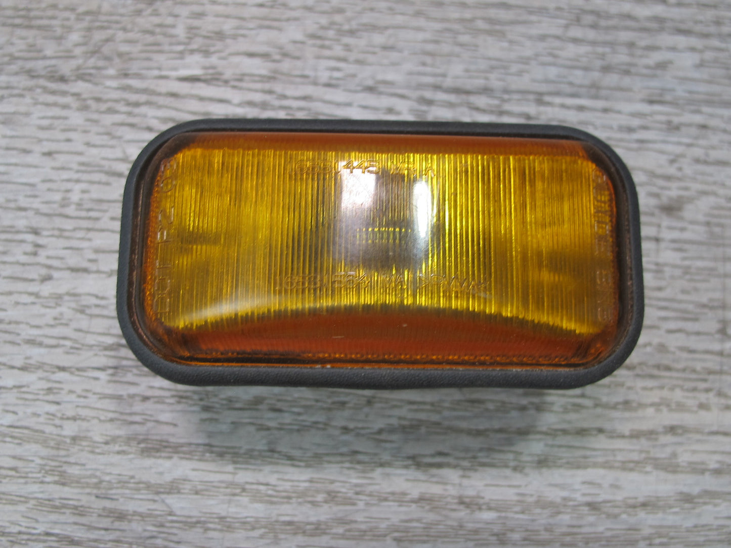 2003-2009 Hummer H2 Front Upper Clearance Marker Orange Light Lamp Set of 3