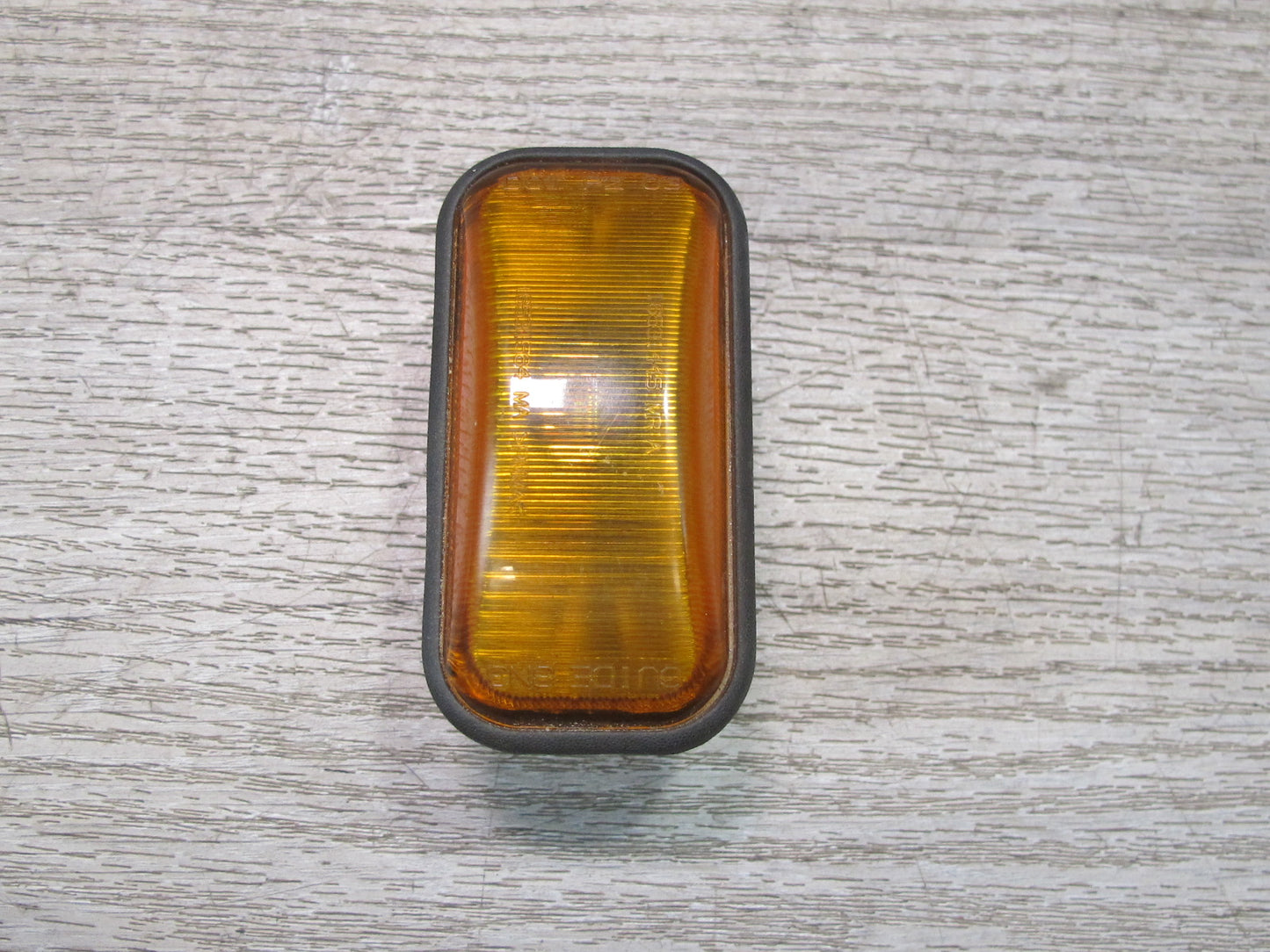 2003-2009 Hummer H2 Front Upper Clearance Marker Orange Light Lamp Set of 3