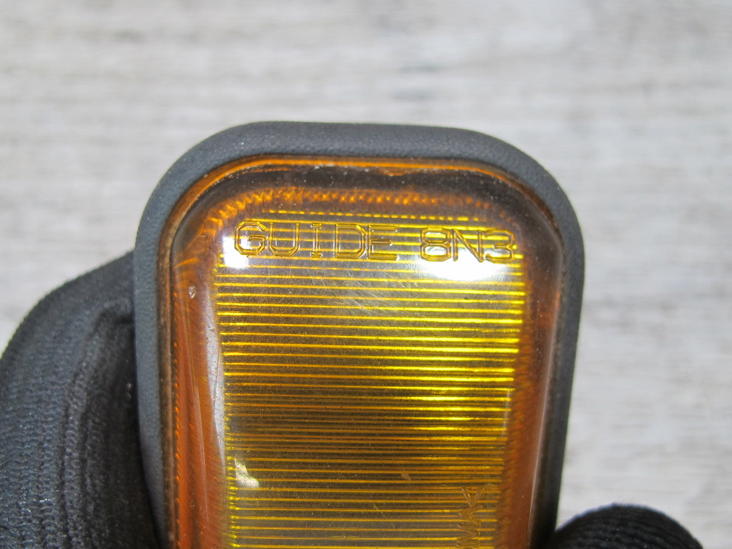 2003-2009 Hummer H2 Front Upper Clearance Marker Orange Light Lamp Set of 3