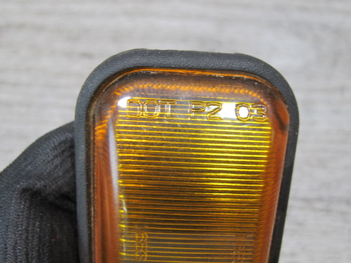2003-2009 Hummer H2 Front Upper Clearance Marker Orange Light Lamp Set of 3