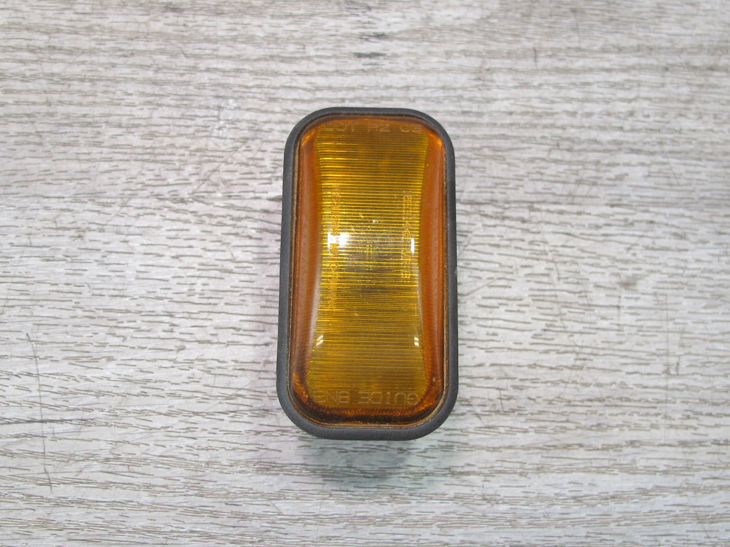 2003-2009 Hummer H2 Front Upper Clearance Marker Orange Light Lamp Set of 3