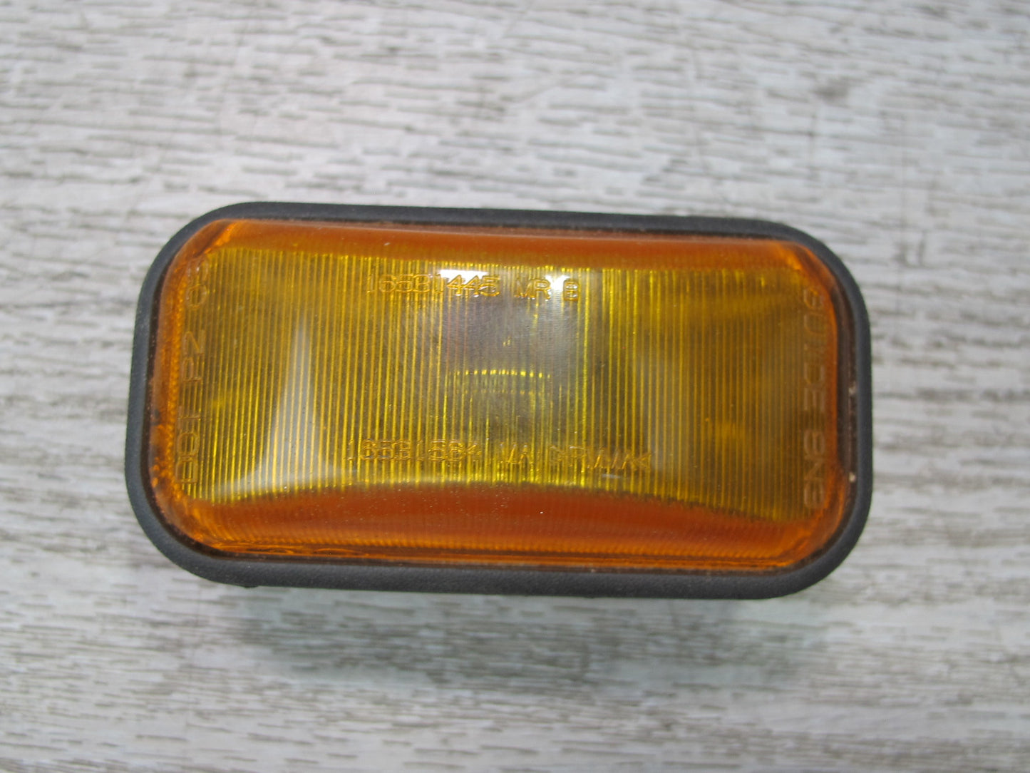 2003-2009 Hummer H2 Front Upper Clearance Marker Orange Light Lamp Set of 3