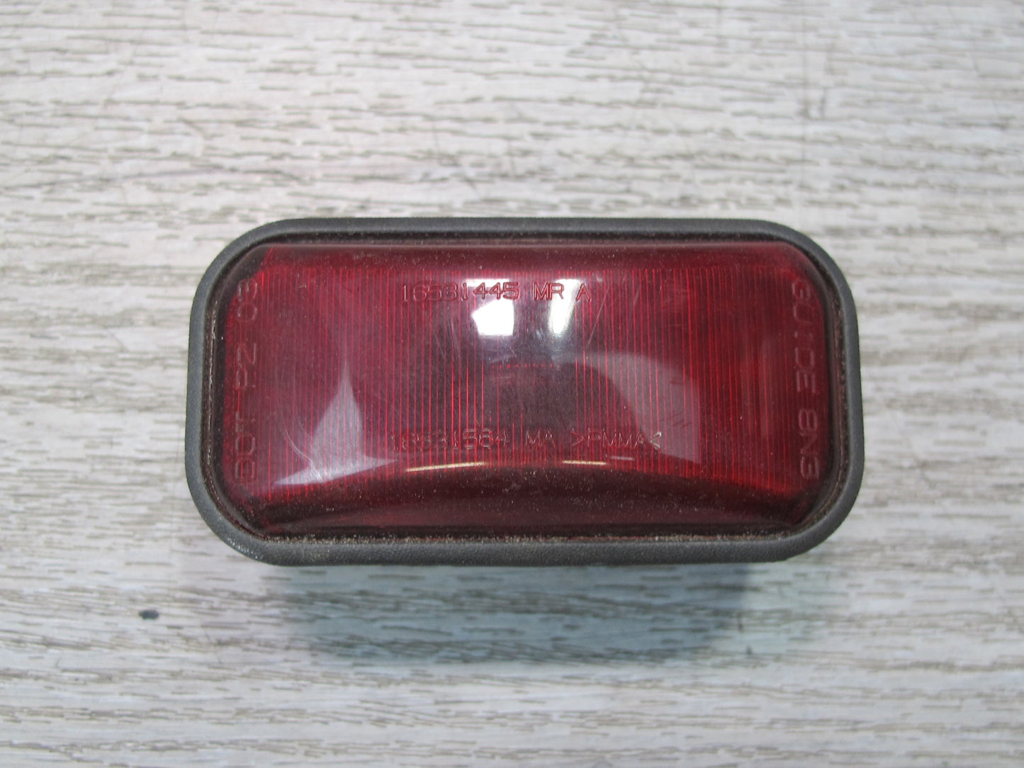 2003-2009 Hummer H2 Rear Upper Clearance Marker Orange Light Lamp Set of 3