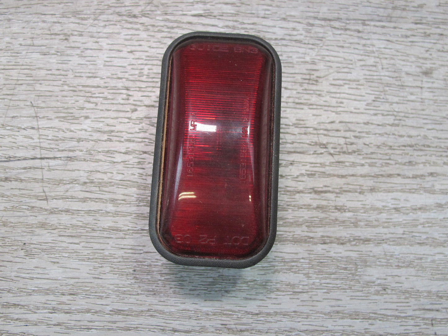 2003-2009 Hummer H2 Rear Upper Clearance Marker Orange Light Lamp Set of 3