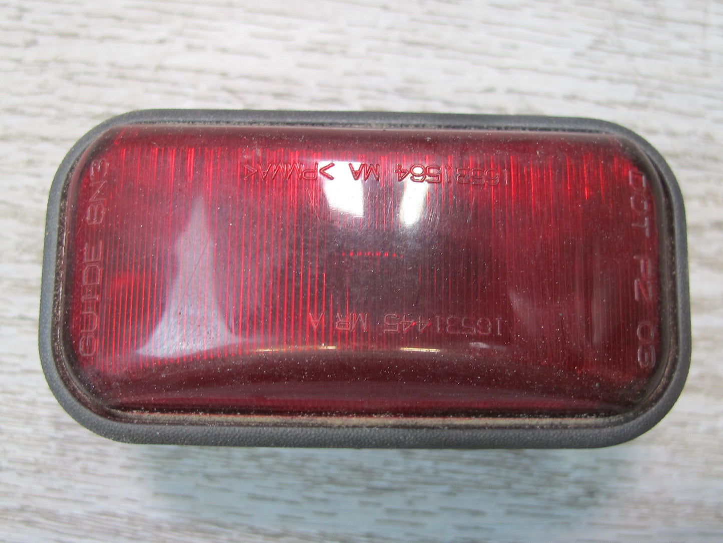 2003-2009 Hummer H2 Rear Upper Clearance Marker Orange Light Lamp Set of 3