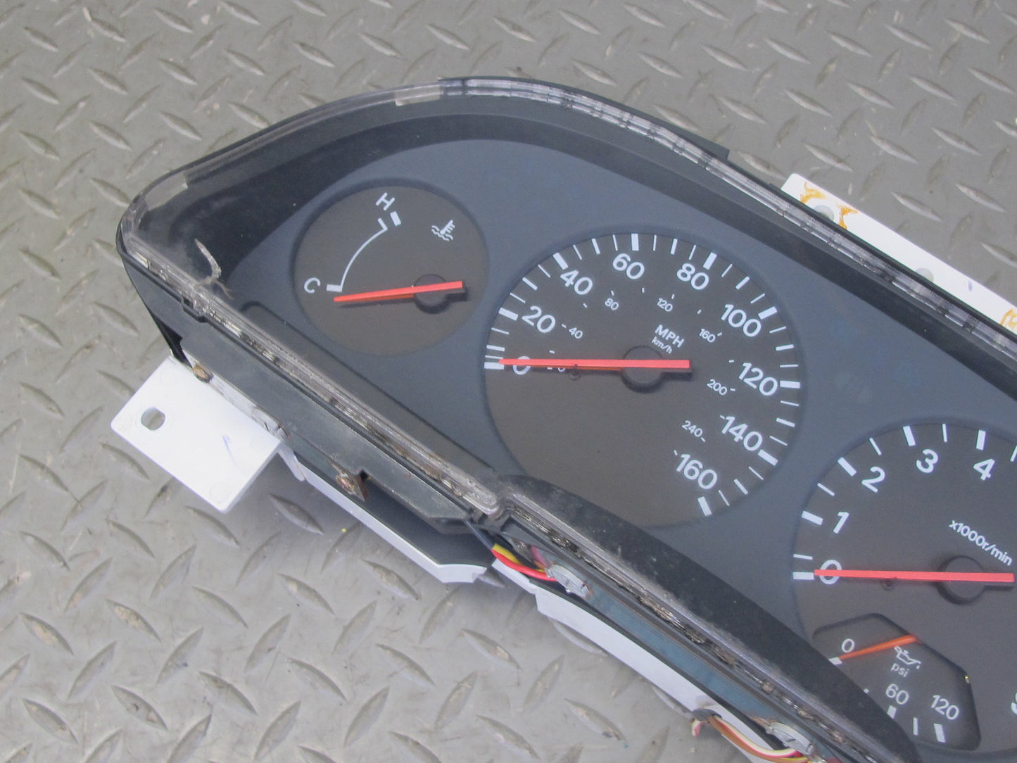 1993 Nissan Z32 300ZX NON Turbo M/T Instrument Cluster Gauge Speedometer OEM
