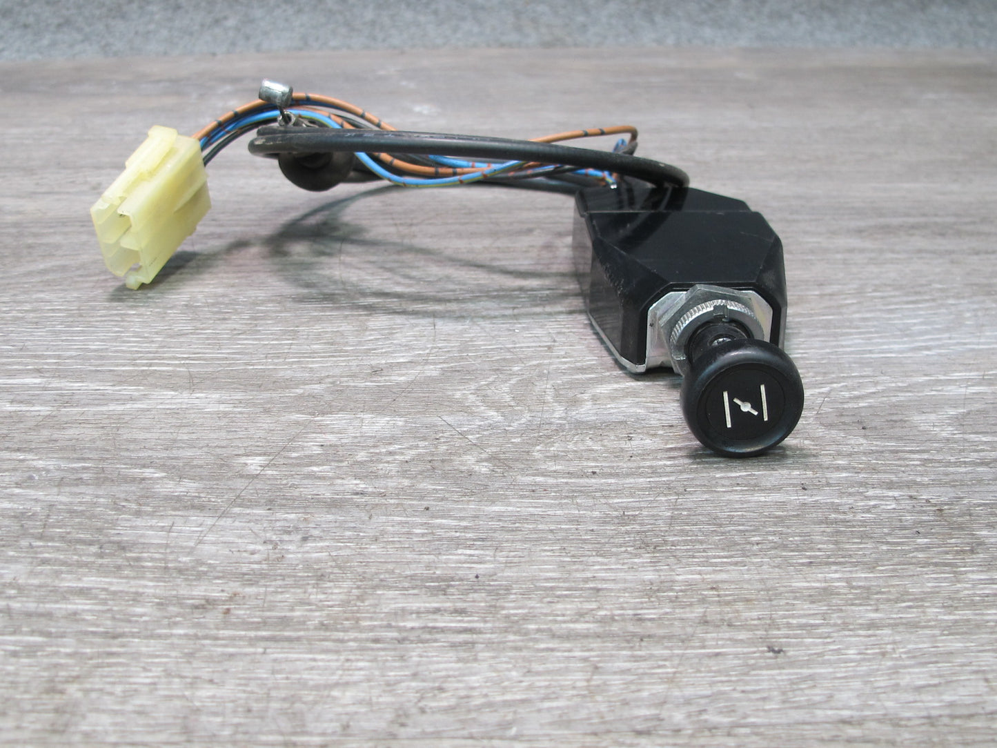 84-85 Mazda RX7 FB 12A Manual Choke Control Switch w Cable & Wiring OEM