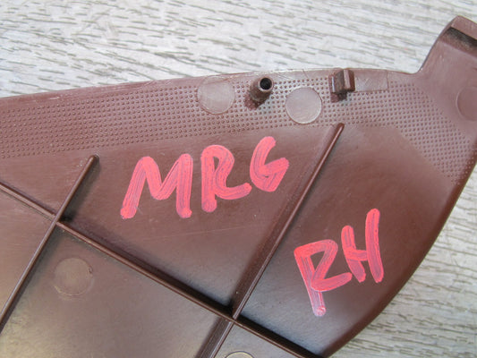 84-85 Mazda RX7 FB Front Right Dash Side Trim Panel END Cap Cover RED OEM