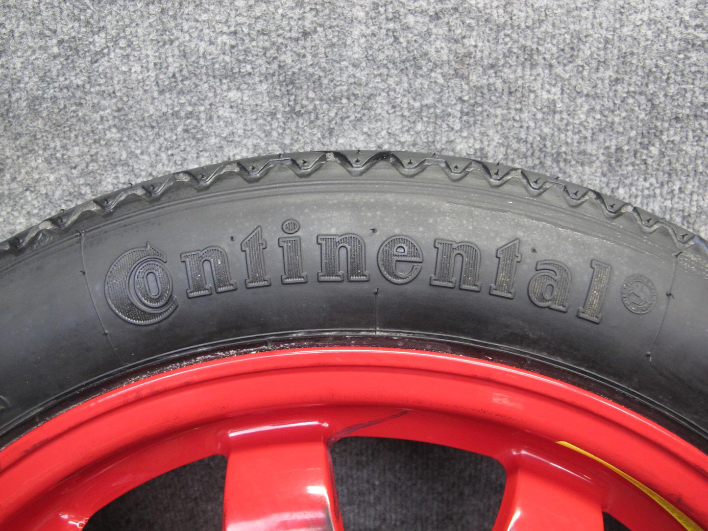 97-04 Porsche Boxster 986 Emergency Spare Tire Wheel 17x3.5 ET19 Conti 105/95