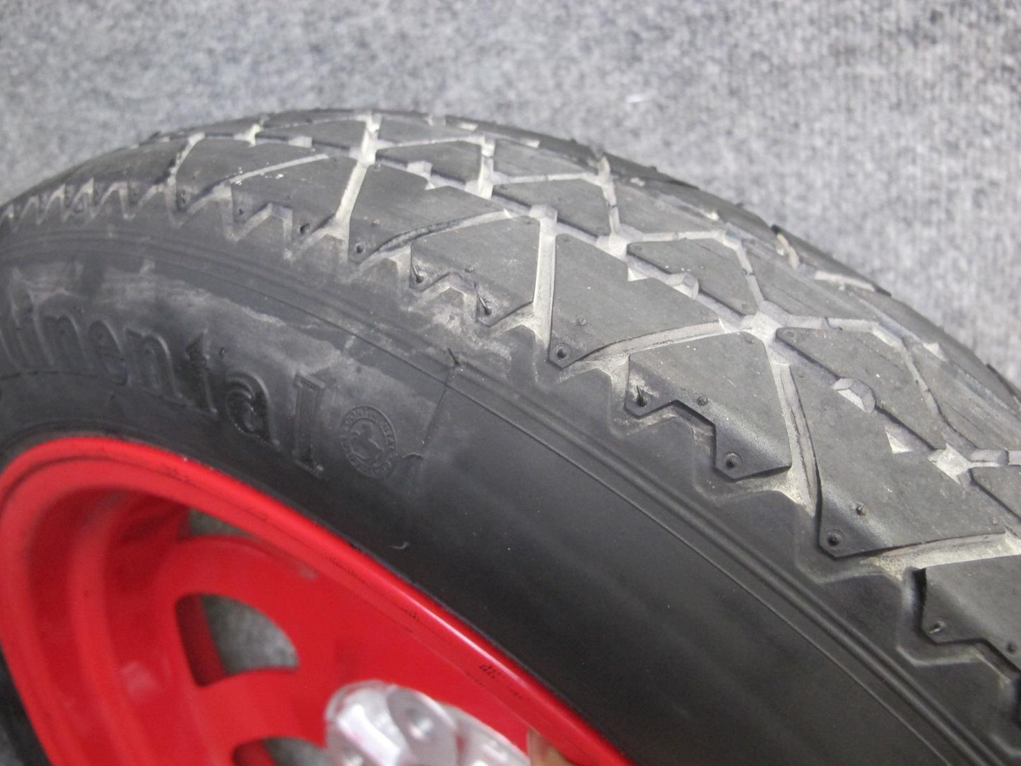 97-04 Porsche Boxster 986 Emergency Spare Tire Wheel 17x3.5 ET19 Conti 105/95