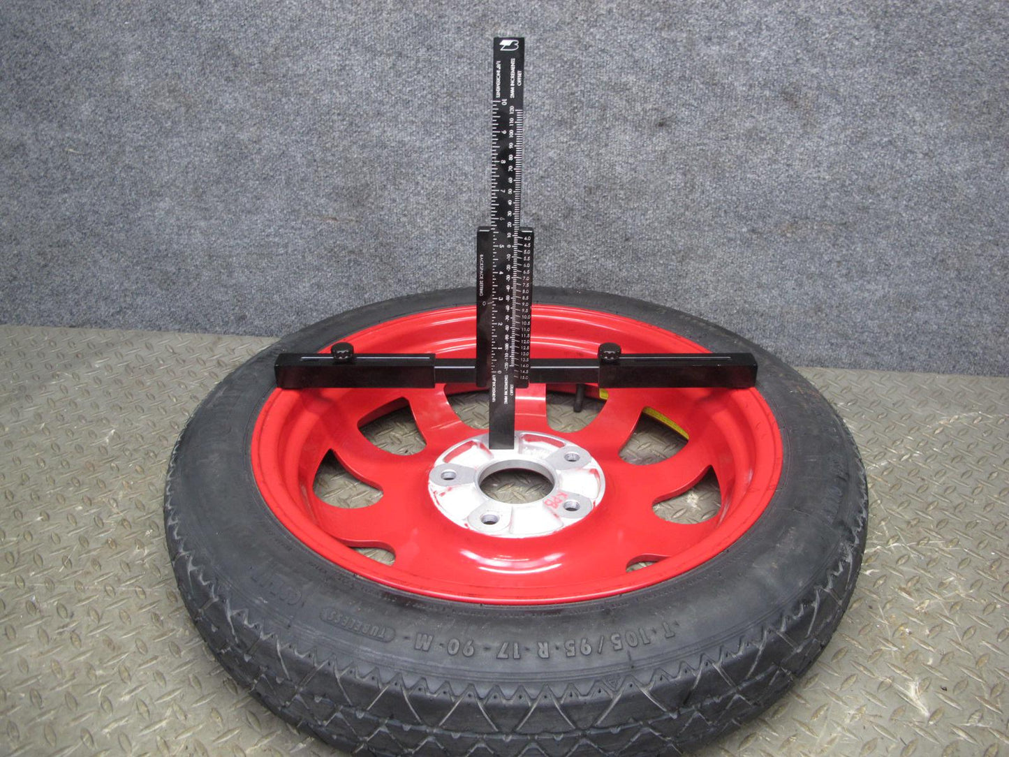 97-04 Porsche Boxster 986 Emergency Spare Tire Wheel 17x3.5 ET19 Conti 105/95