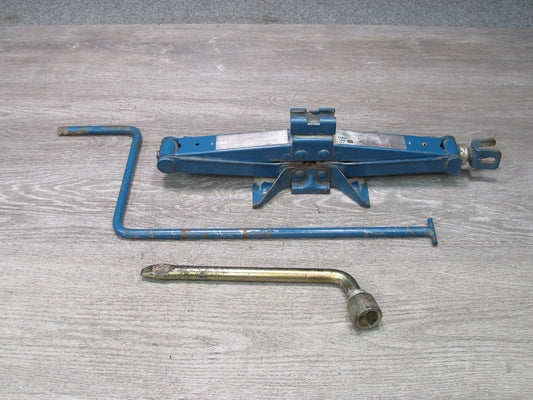 84-85 Mazda RX7 FB Emergency Spare Tire Lift Jack Wrench Tool KIT Set OEM