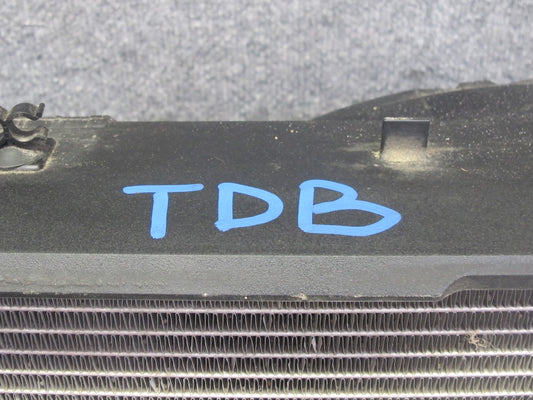 12-15 BMW F30 F32 N55 335i 335xi A/T Engine Cooling Radiator Intercooler Fan OEM