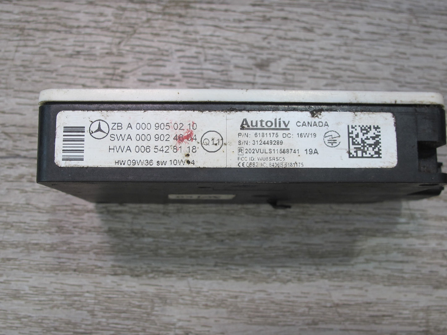 12-15 Mercedes X166 W166 GL Ml-class Rear Blind Spot Radar Sensor Module OEM