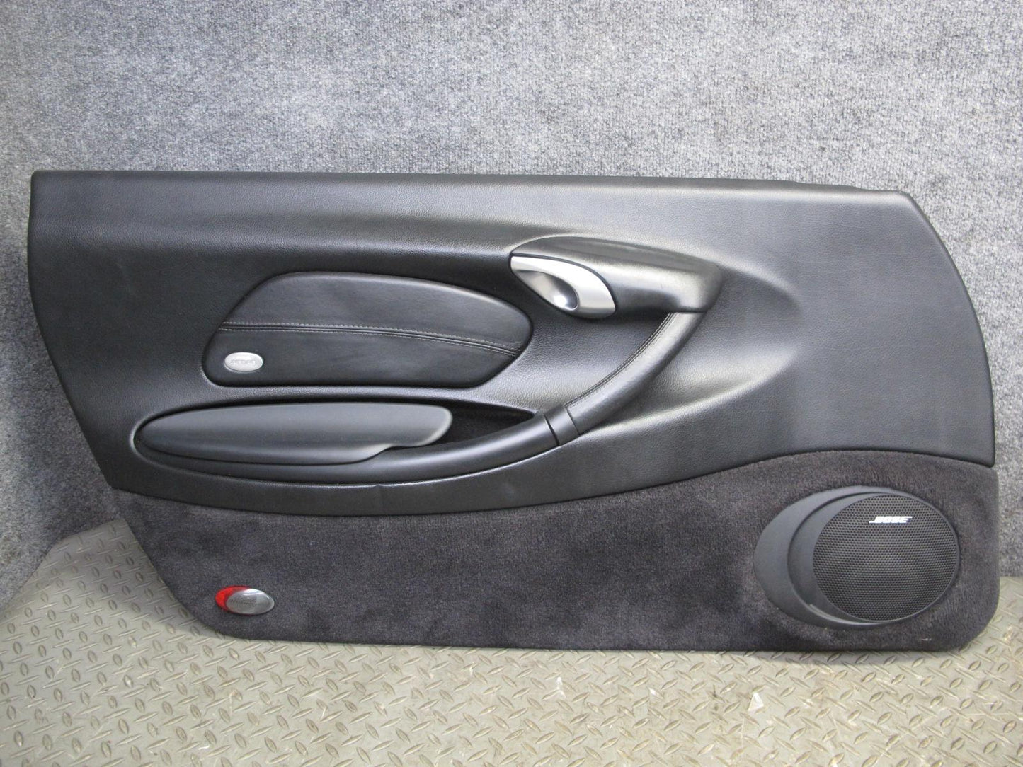 2003-2004 Porsche Boxster 986 Left & Right Side Interior Door Panel Black Set