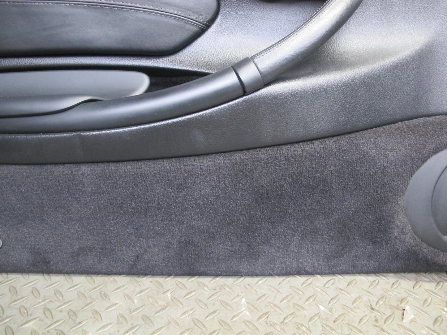 2003-2004 Porsche Boxster 986 Left & Right Side Interior Door Panel Black Set