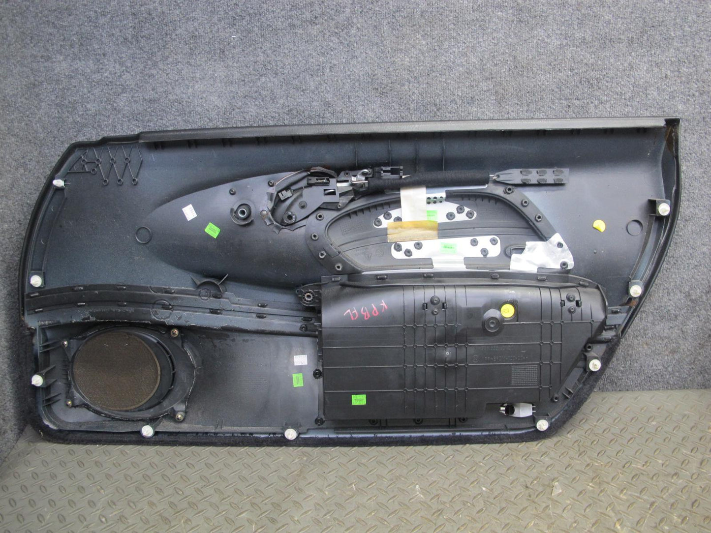 2003-2004 Porsche Boxster 986 Left & Right Side Interior Door Panel Black Set
