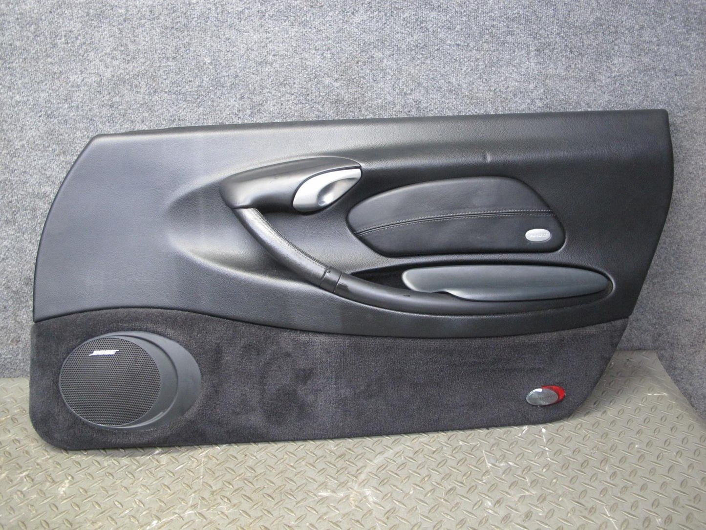 2003-2004 Porsche Boxster 986 Left & Right Side Interior Door Panel Black Set