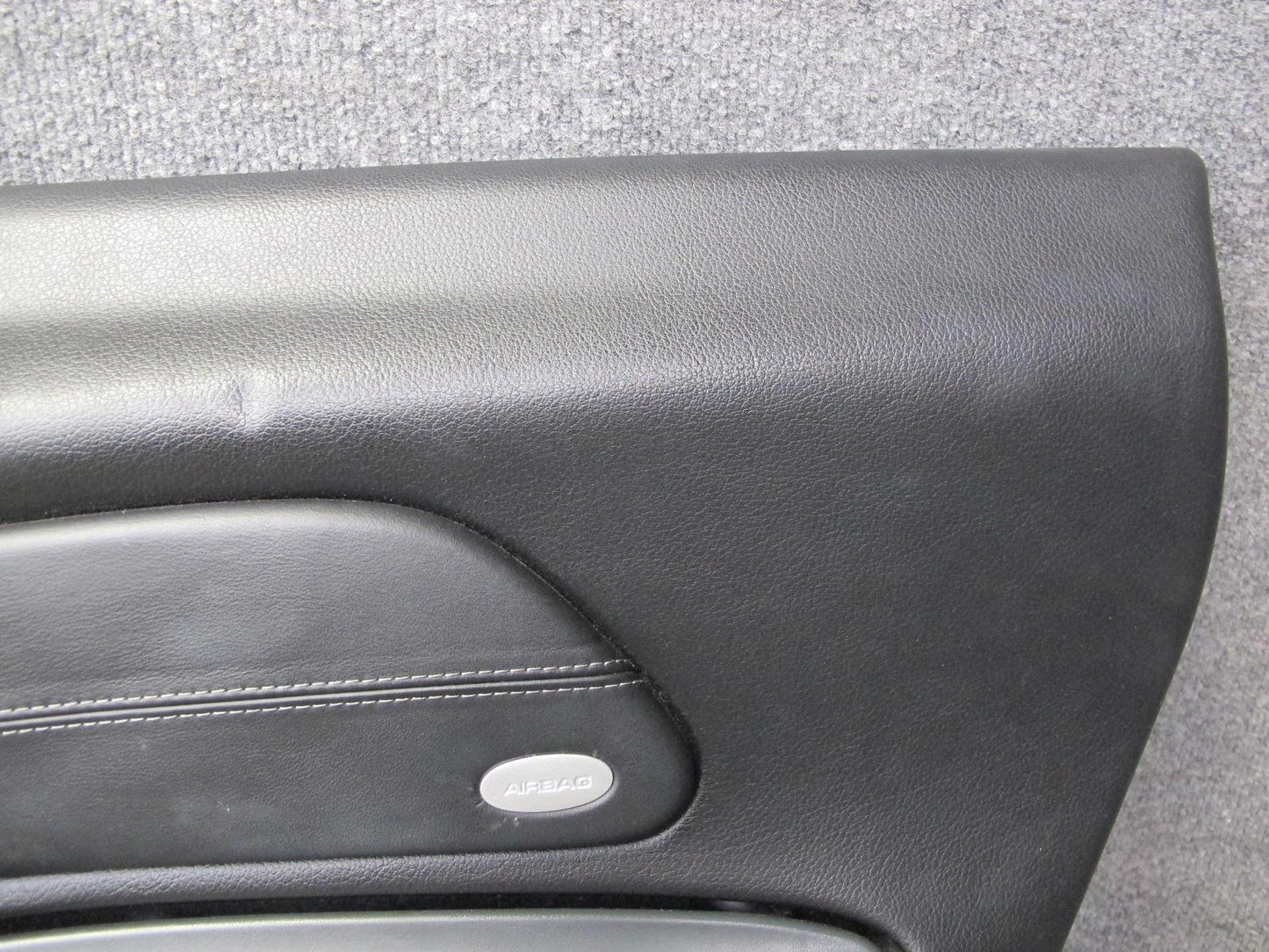 2003-2004 Porsche Boxster 986 Left & Right Side Interior Door Panel Black Set